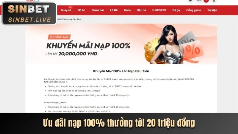 Banner quảng cáo khuyến mãi thể thao và tiền thưởng tại 189bet